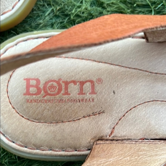 Born Women's Orange Sandals - Picture 2 of 5